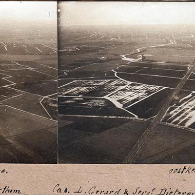 View of Oostkerke, February 1915.