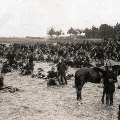 Belgian troops during the breakouts from Antwerp