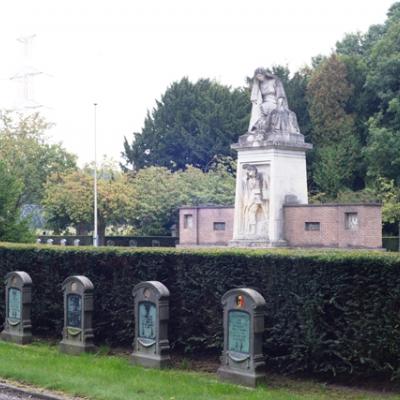 Military cemetery at Boninne