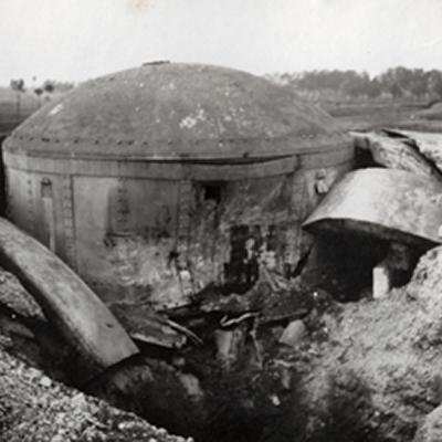 Destroyed cupola