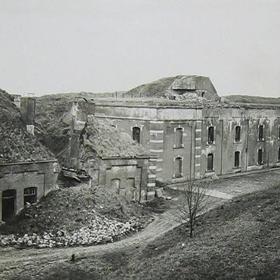 Destroyed fort around Antwerp